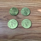 1990 Bandai SportsStars MLB Coins. Boston Red Sox Set Of 4. Dwight Evans — photo 1