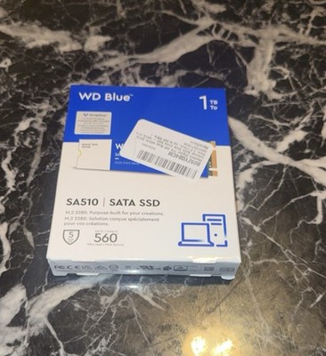 Western Digital 1TB WD Blue SA510 SATA SSD 2.5 Inch Internal Solid State Drive