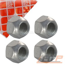 4x FEBI BILSTEIN RADMUTTER MUTTER M12 x 1,5 FÜR STAHLFELGE 32183869