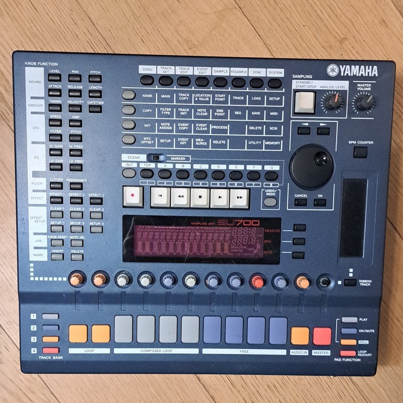 Yamaha SU700 Sampling Sampler Sequencer Pre-Tested