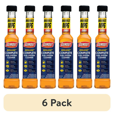 (6 pack) Gumout 510014W Regane Complete Fuel System Cleaner, 6 oz