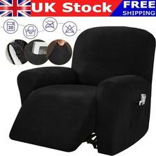 Recliner Cover Stretch Recliner Slipcover Armchair Chair Covers With Pockets