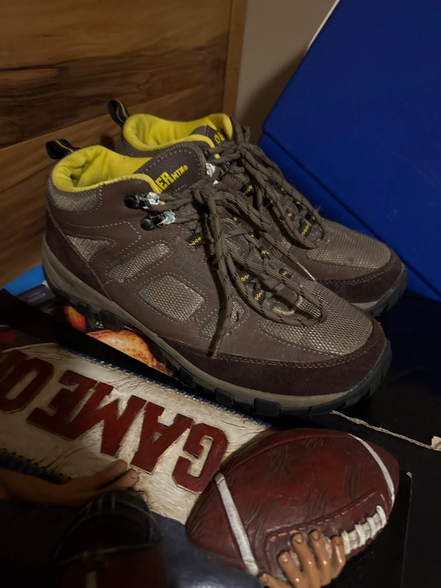 Chaussures De Randonnée Gander Mountain En Cuir Daim Marron Taille 6 Femme - Occasion Très Bon État
