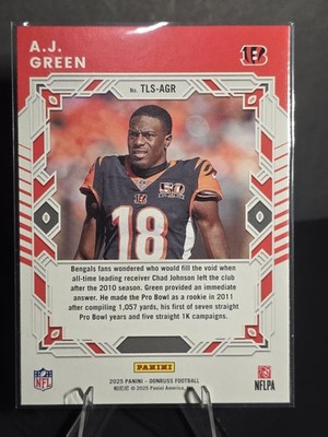 2025 Panini Donruss - #TLS-AGR A.J. Green - The Legend Series | eBay