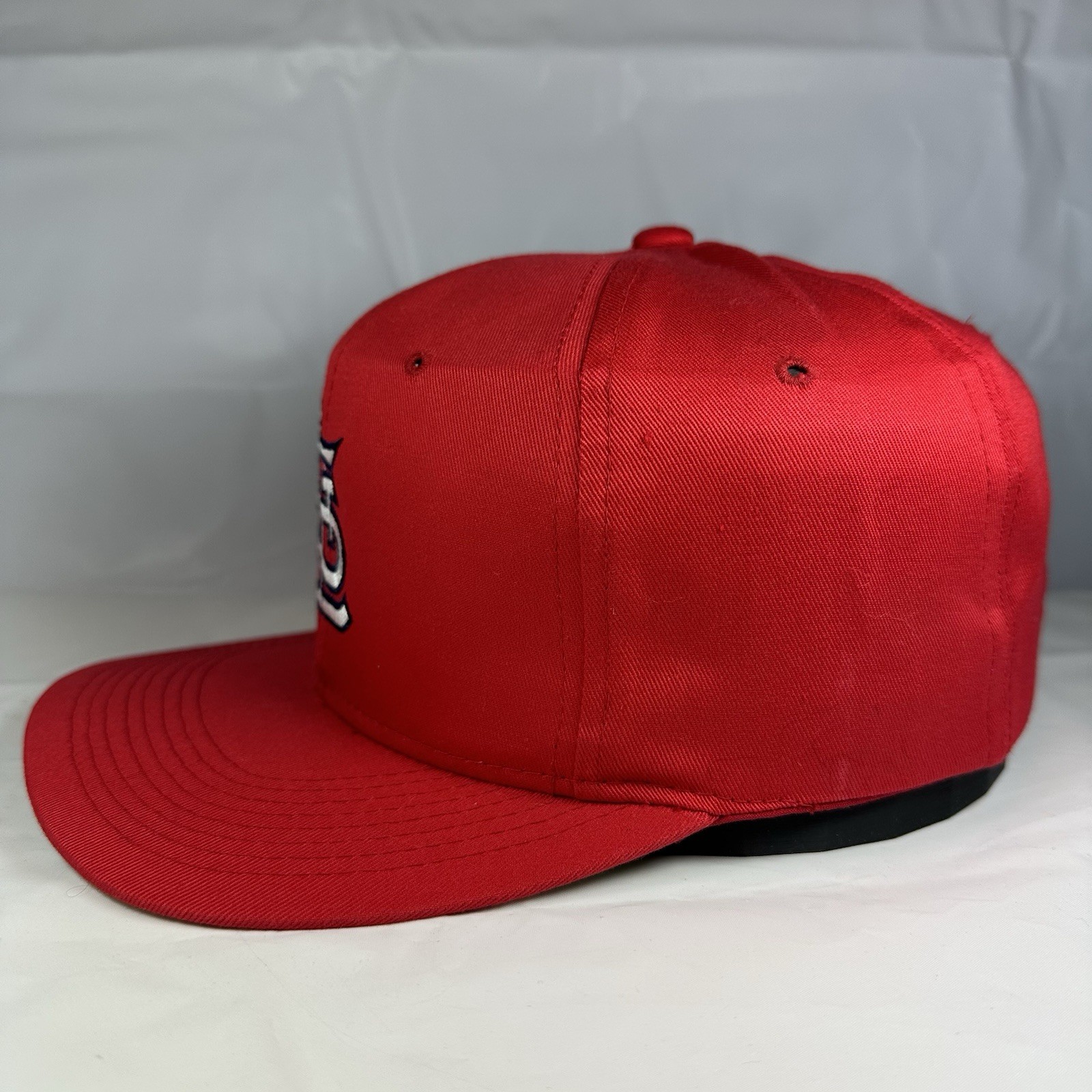 Vintage NEW ERA St. Louis Cardinals Snapback Hat, KMG Pro Model Red MLB Cap