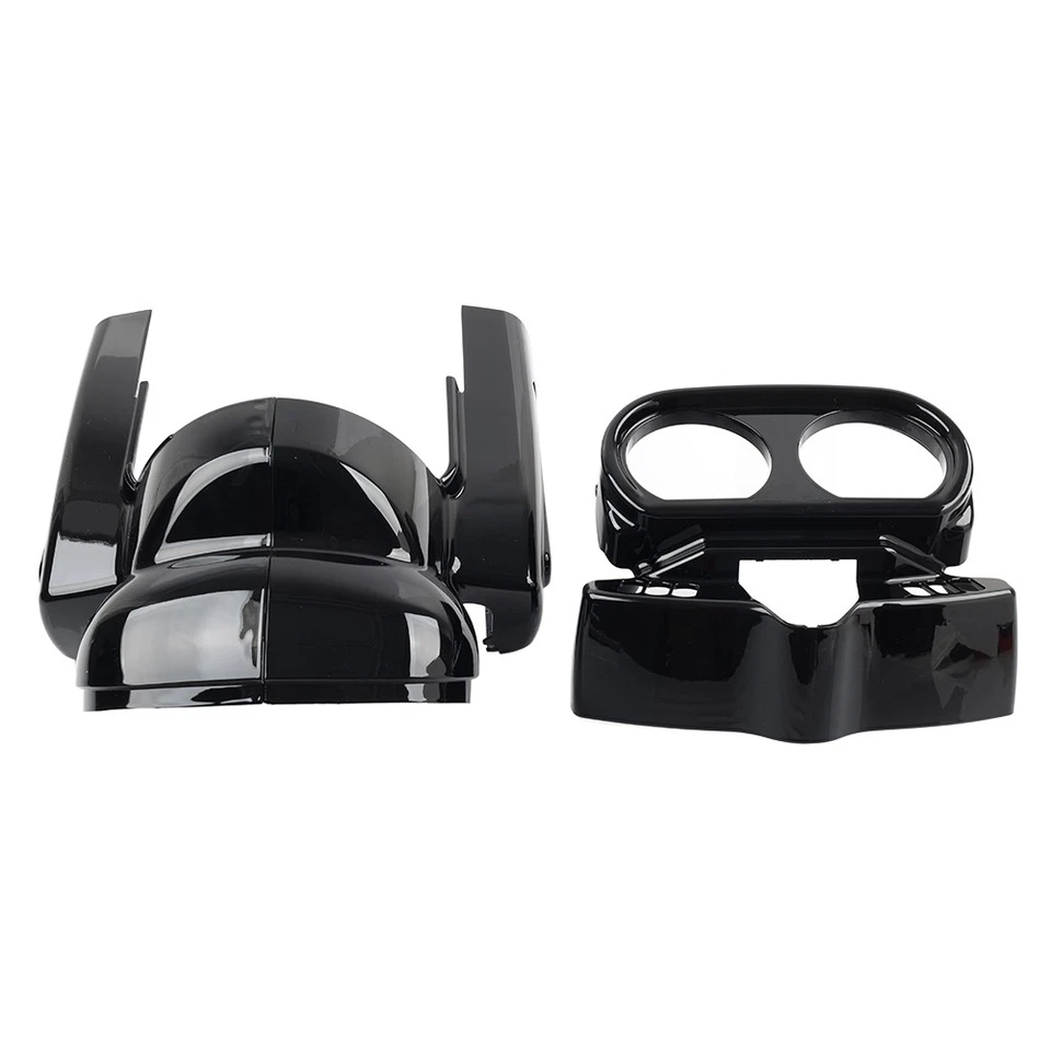 Instrument Housing Set Vivid Black Fit For Harley Road Glide 2015-2023 - Image 3 of 4