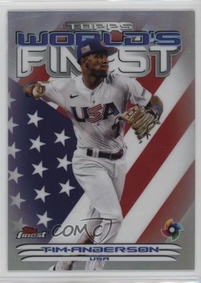 2023 Topps Finest 2000 Topps Finest World's Finest Tim Anderson #2000-21