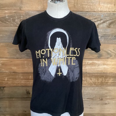 Motionless In White 2015 White Nun American Horror font Graphic Men's T-shirt M