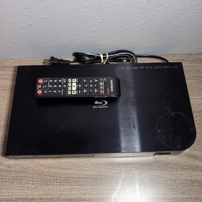 Samsung 3D Blu-Ray Disc Player BD-J6300 With Remote Control - Tested Works!