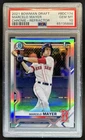 2021 Bowman Draft Marcelo Mayer Chrome Refractor 1st #BDC-174 Red Sox PSA 10