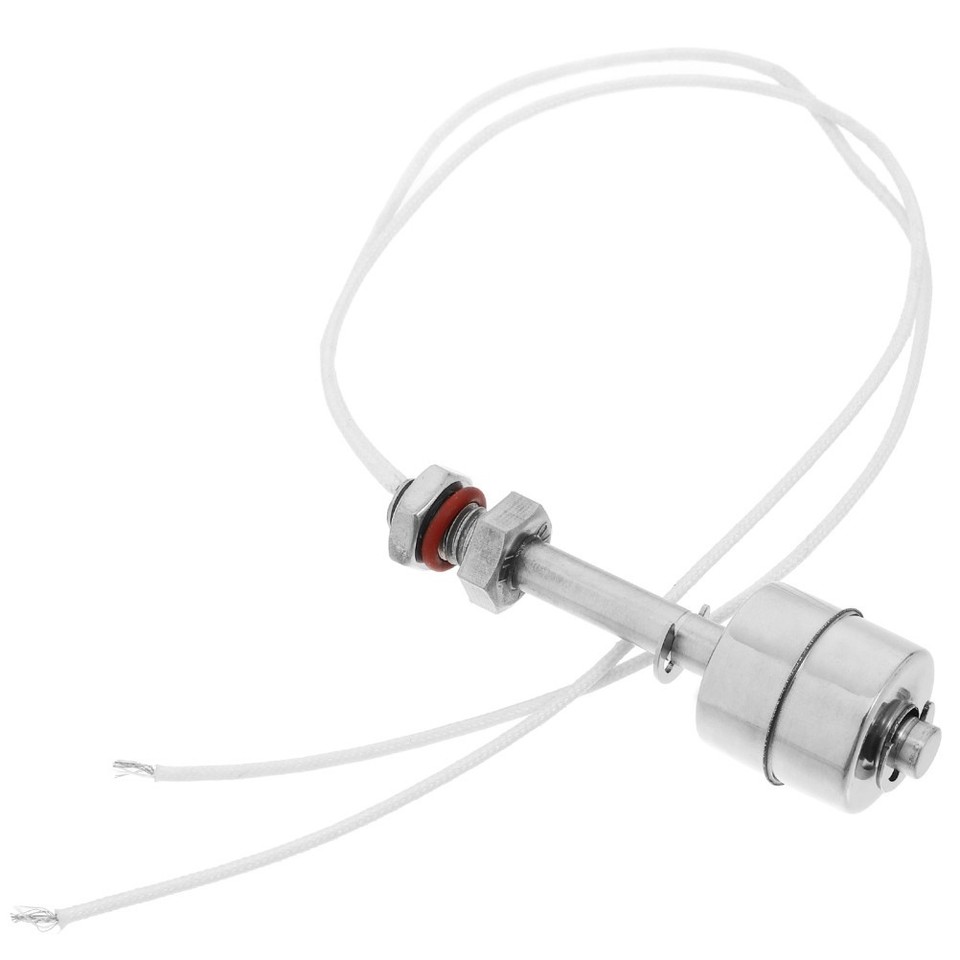 Metal Tank Float Silver Stainless Steel Tank Float Switch Compact Durable Water Level ...