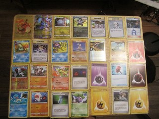 old pokemon cards lot junk drawer lot old UNSEARCHED old Charizard card old card
