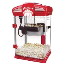 Stir Crazy Movie Theater Popcorn Popper, Gourmet Popcorn Maker Machine with N...