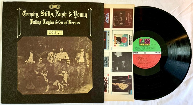 CSNY Deja Vu Vinyl LP 1970 1st Press Al Brown aB Presswell PR MINT- SD 7200 RARE