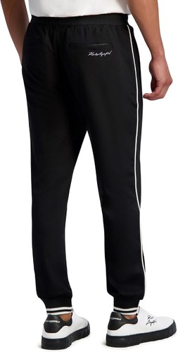 Karl Lagerfeld Paris Herren Jogginghose mit Kontrastbesatz, schwarz, XL - Bild 2 von 3