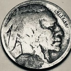 1918 S Buffalo nickel restored date FREE SHIPPING