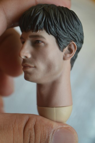 1/6 Scale Barry Allen The Flash Man Head Sculpt W/Neck Fit 12'' Soldier Figure - 第 5/8 張圖片