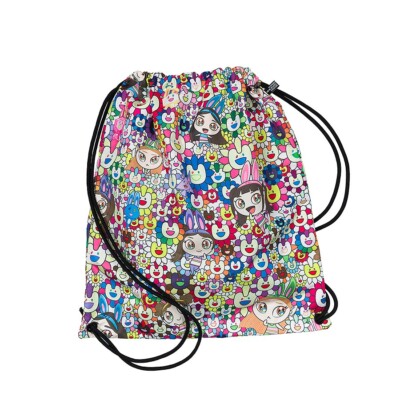 NEWJEANS [SUPERNATURAL] Album NJ X MURAKAMI DRAWSTRING BAG Ver/CD+