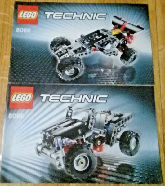 LEGO TECHNIC 8066: OFF-ROADER - INSTRUCCIONES - INSTRUCTIONS
