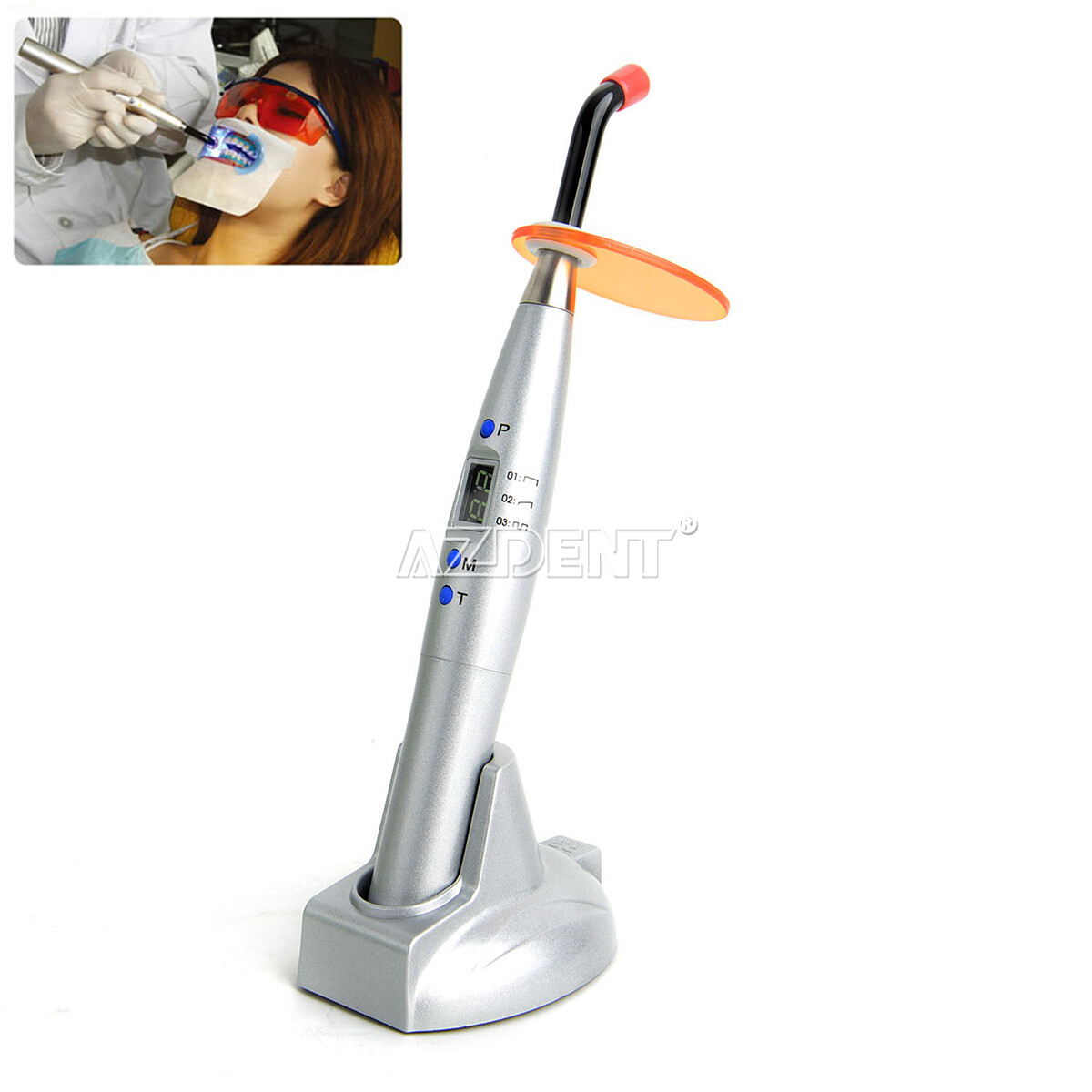 Wireless Dental Orthodontics LED Curing Light YS-C 2700mw/c