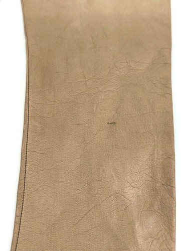 Gloves Tan Kid Leather 1950s Saks Fifth Avenue France Silk Lined Size 6.5 Vtg - Picture 17 of 20