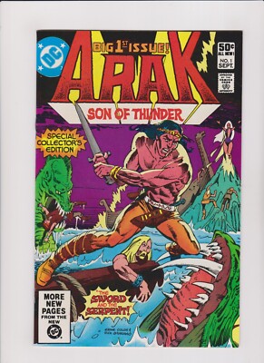 Arak Son Of Thunder #1 (Sept 1981, DC Comics)