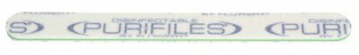 Purifiles by Flowery (20/pack) Green Nail Files 100/180 Reusable Disinfectable