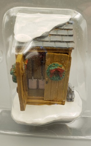 Lemax Coventry Cove Christmas Village Accessory Utility Shed 2016 - Picture 2 of 2