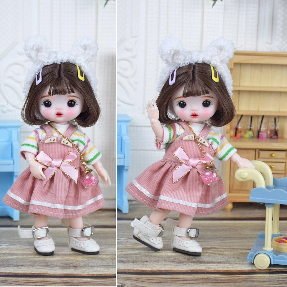 Mini 1/8 BJD Doll Cute 6