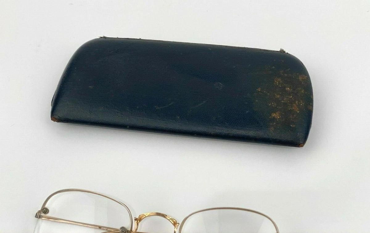 Vintage Shuron Semi-Rimless 1/10 12K GF Glasses Marshwood Style