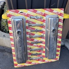 Nos Vintage Lil Johns Performance Small Block Chevy Power Sbc Valve Covers 350