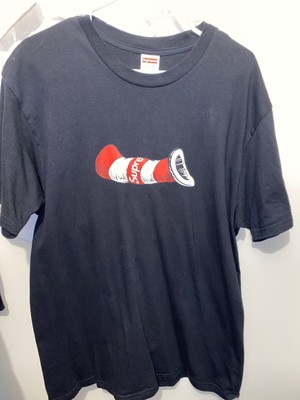 cat in the hat supreme tee CEGICAP