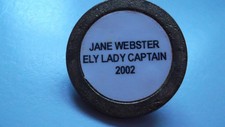 Jane Webster, Ely GC Lady Captain 2002 - marker piłki golfowej