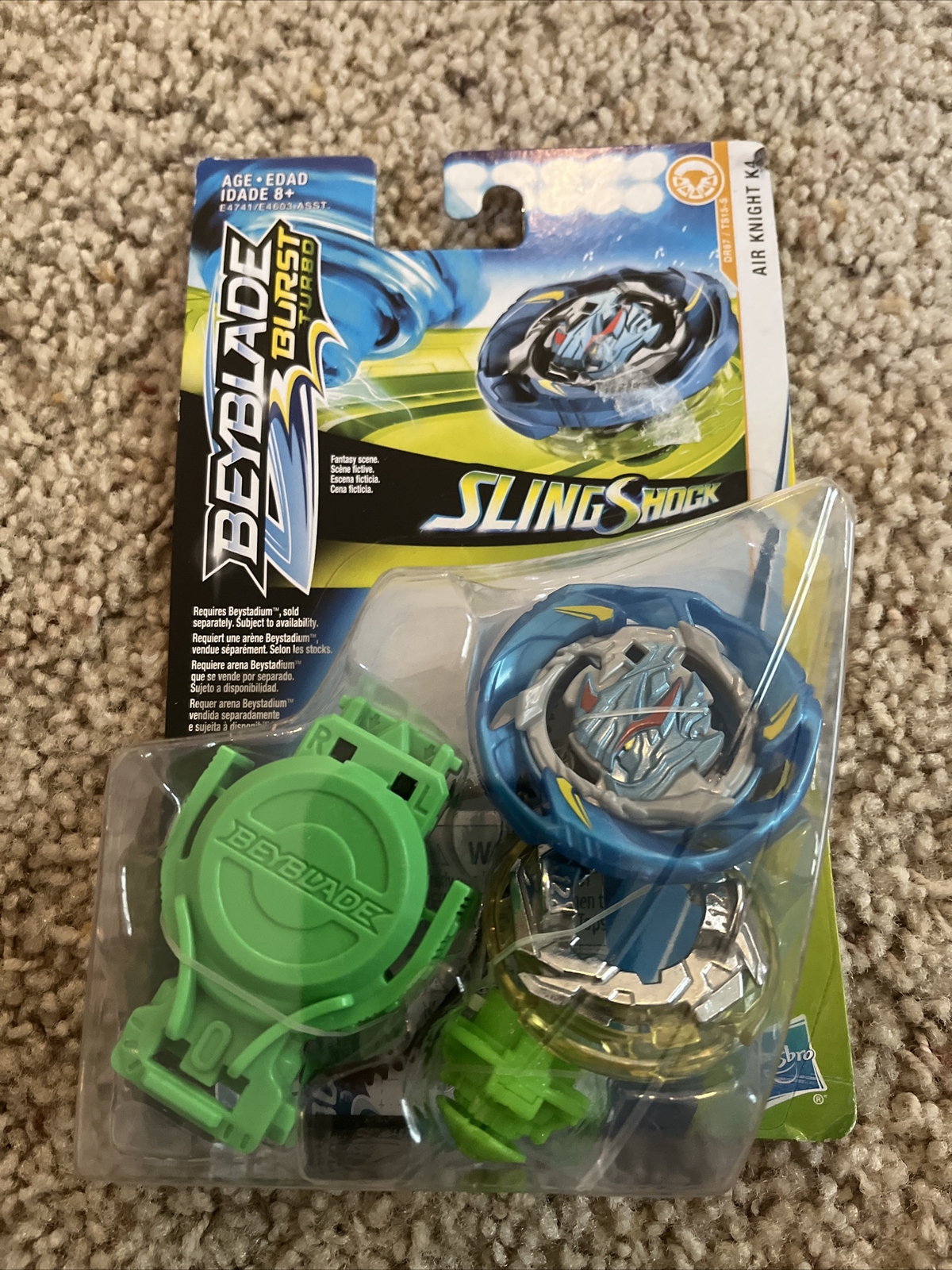 Toupie beyblade burst turbo air knight k4 hasbro neuf