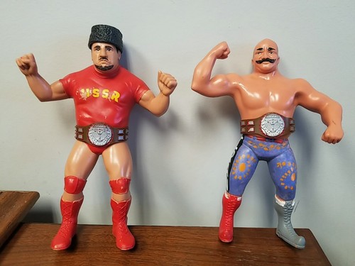 Vintage 1984 WWF LJN Wrestling Superstars Tag Team...