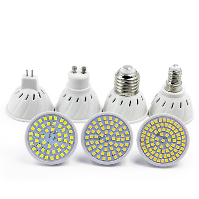 Kopen Led Gu10 Blanc Froid Chaud MR16 E27 E14 Ampoule Spot Lampe 5w 10w 220v Cob Bulbs