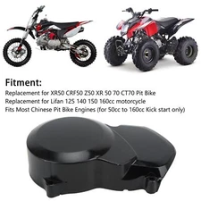 Motorcycle Sprocket Chain Cover Engine Left Side Stator Guard Protector