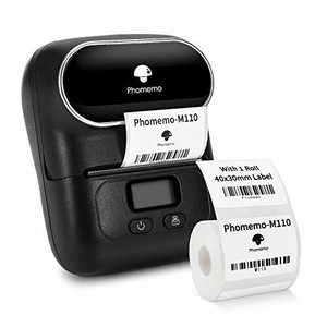 bluetooth label printer portable