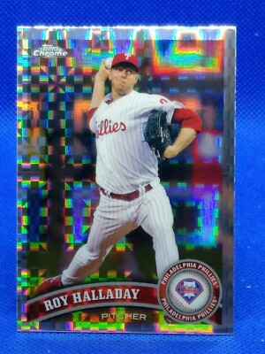 Roy Halladay 2011 Topps Chrome X-FRACTOR #75