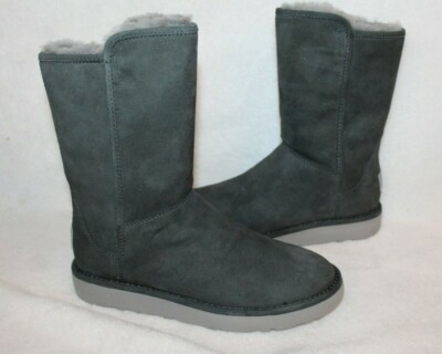 UGG CLASSIC SHORT ABREE II GRIGIO GRAY WATER RESISTANT Boot US