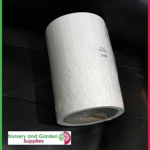 White Loop Lock Plant Tags - Vinyl Label - 2 x Rolls of 1000 labels - Picture 3 of 4