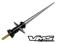 Vms 5.3 Silver Lightsaber Light Saber Style Billet Aluminum Short Antenna