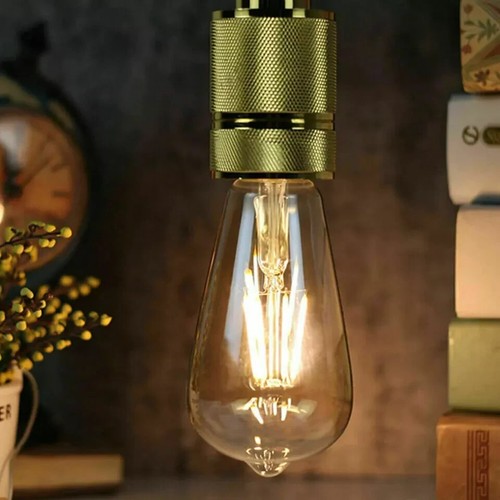Vintage Retro Style Industrial E27 ST64 4W LED Filament Edison Lamp Light Bulb - Picture 23 of 24