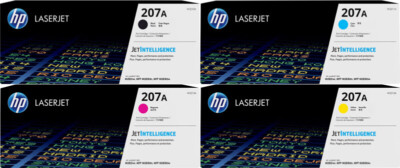 HP Original Toner 207A 4er Set LaserJet Pro MFP M283 fdw fdn M282 nw M255 dw nw