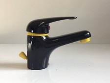 Waschtischarmatur Gelb/Schwarz, Wasserhahn, Farben wie Dortmund, Neu, Magna