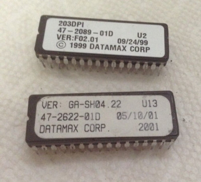 Datamax Corp. IC set 47-2622-01D U2, U13