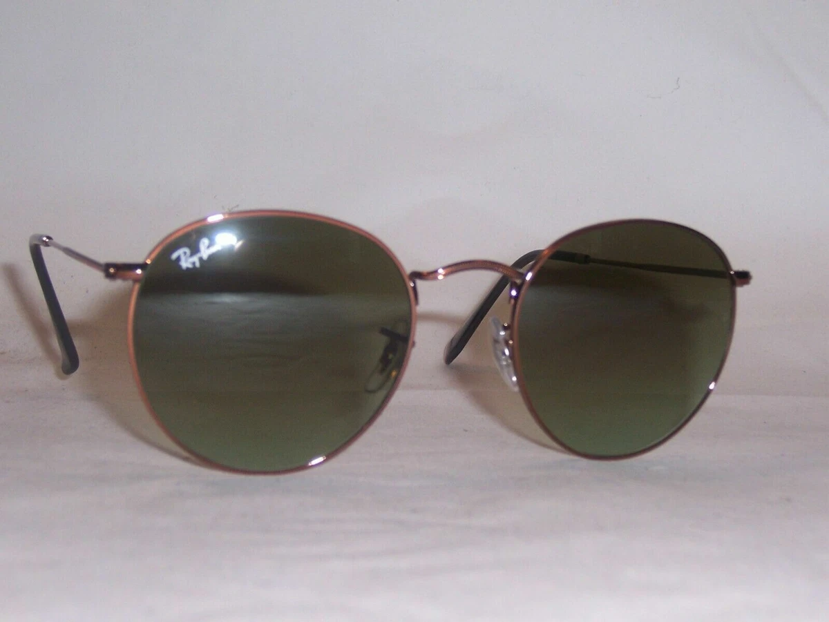 Ray ban round metal deals bronze copper