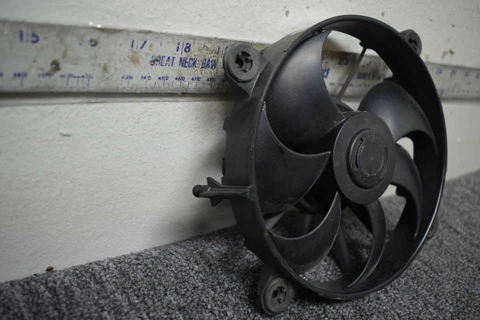 VENTILADOR DE REFRIGERACIÓN SOPLADOR ELÉCTRICO PORSCHE CAYMAN FÁBRICA OEM Foto 3 de 4