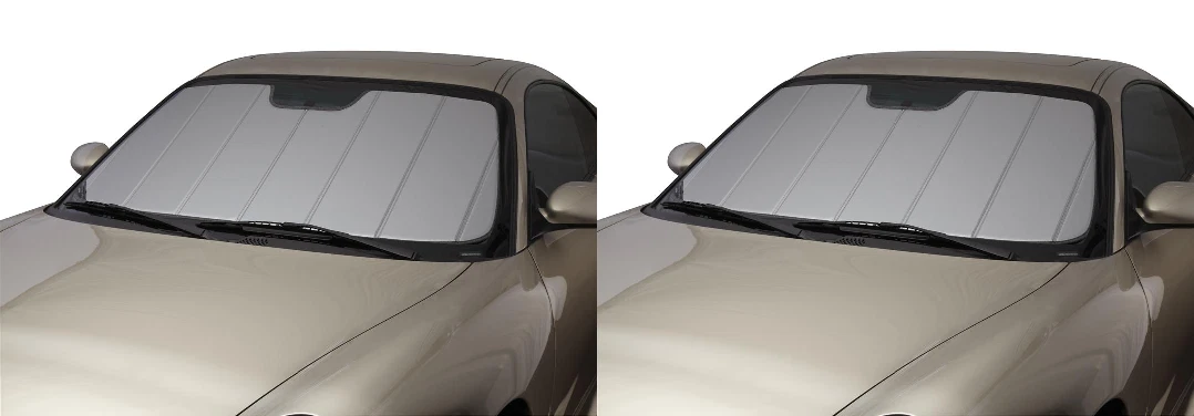 2x Covercraft Windshield Shade UV11380SV UVS100 Ultraviolet Shield