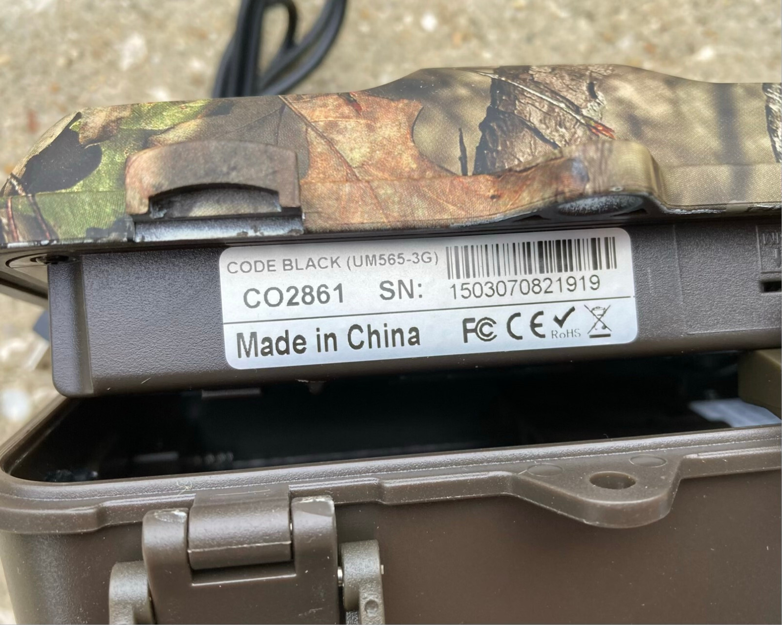 Covert Code Black UM5653G Trail Camera Deer Hunting Scouting Security